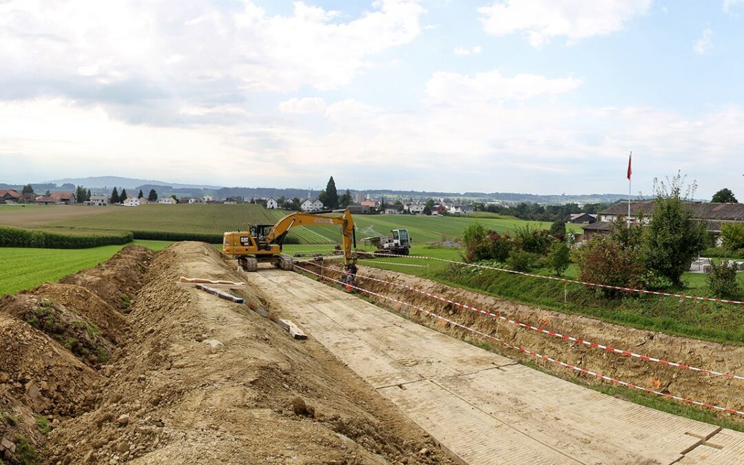 Dozwil TG, Transportleitung